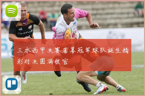 三水西甲决赛落幕冠军球队诞生精彩对决圆满收官